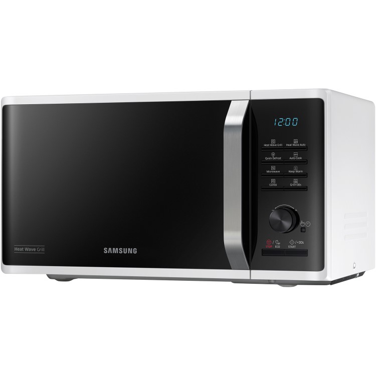 Refurbished Samsung MG23K3575AW 23L 800W Built In Microwave Stainless Steel