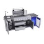 Monster Grill - Ultimate Outdoor Kitchen - 4 Burner Gas BBQ with Fridge and Sink