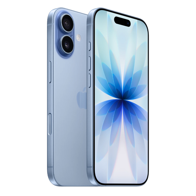 GRADE A1 - Apple iPhone 17 Mist Blue 6.3" 256GB 5G Unlocked & SIM Free Smartphone