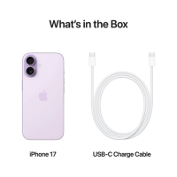 GRADE A1 - Apple iPhone 17 Lavender 6.3" 256GB 5G Unlocked & SIM Free Smartphone