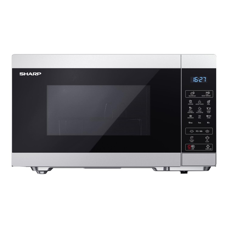 Sharp 28L Digital Microwave with Grill - Silver
