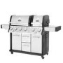 Monster Grill 6 Burner Double Header Gas BBQ - Stainless Steel