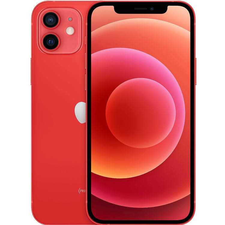 Refurbished Apple iPhone 12 Mini Red 5.4" 64GB 5G Unlocked & SIM Free Smartphone