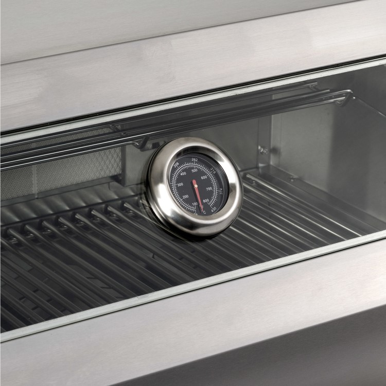 Refurbished Monster Grill - 4 Burner Integrated Gas BBQ Grill