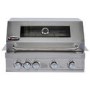 Refurbished Monster Grill - 4 Burner Integrated Gas BBQ Grill