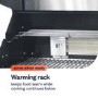 GRADE A1 - Monster Grill 4 Burner Built-In Gas BBQ - Black