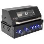 Monster Grill 4 Burner Built-In Gas BBQ - Black