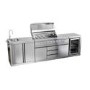 Refurbished Monster Grill - Ultimate Outdoor Kitchen - 6 Burner Gas BBQ Grill with Fridge and Sink
