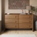 Large Wooden Chest of 6 Drawers - Margot