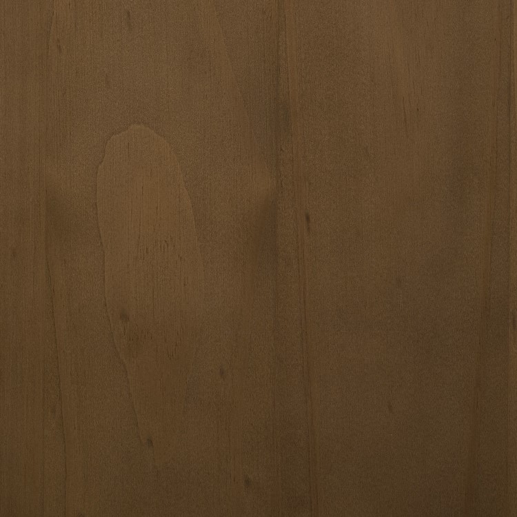 Wide Dark Wood Chest of 6 Drawers - Margot 