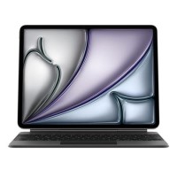 Refurbished Apple Magic Keyboard - Keyboard and folio case - with trackpad - Apple Smart connector - QWERTY - UK - black - for 13-inch iPad Air M2 M3