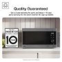 LG MH6535GIS 25L 1000W NeoChef Microwave Oven with Grill – Smart Inverter  Black