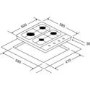 Matrix MBG002SS Four Function Electric Oven & Gas Hob Pack - Stainless Steel