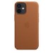 Apple iPhone 12 Mini Leather Case with MagSafe - Saddle Brown