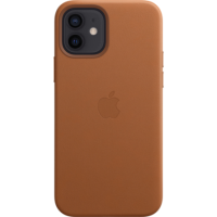Apple iPhone 12/12 Pro Leather Case with MagSafe - Saddle Brown