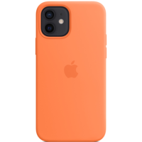 Apple iPhone 12/12 Pro Silicone Case with MagSafe - Kumquat