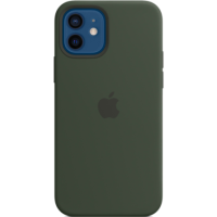 Apple iPhone 12/12 Pro Silicone Case with MagSafe - Cypress Green