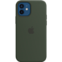 Apple iPhone 12/12 Pro Silicone Case with MagSafe - Cypress Green