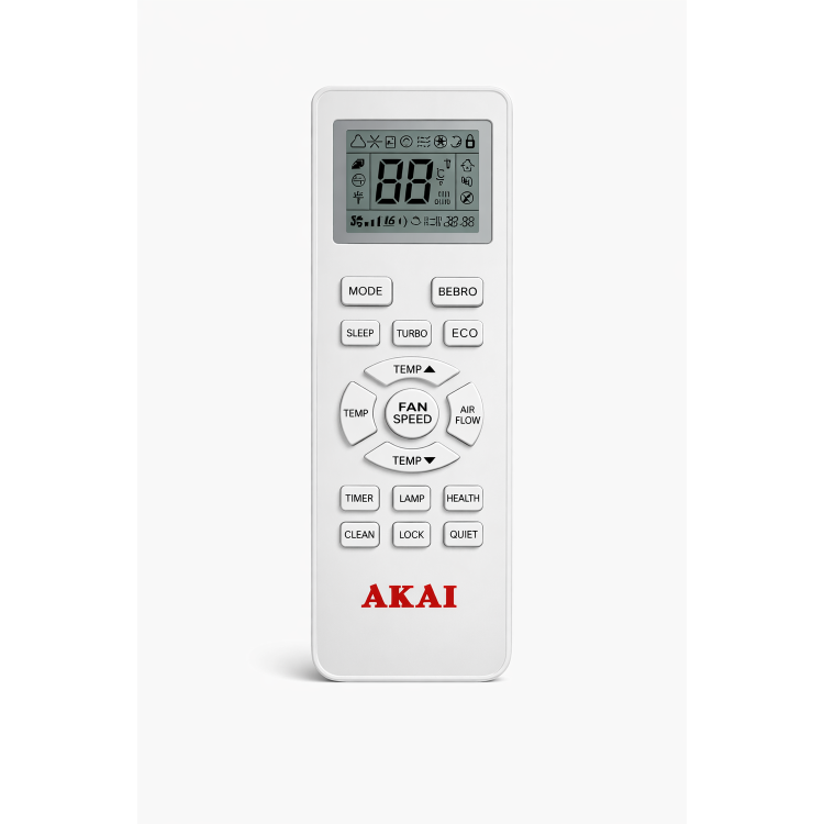 Akai Mistral Multi-Split 1x9000 and 1x12000 BTU Smart Wall Mounted Air Conditioner with Heat Pump