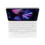 Refurbished Apple MJQJ3B/A Magic Keyboard - GRADE A1 - Apple Magic Keyboard - Keyboard and folio case - with trackpad - backlit - Apple Smart connector - QWERTY - UK - white - for 11-inch iPad Pro 1st