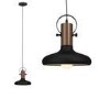 GRADE A1 - Black & Copper Pendant Light - Industrial - Kingston