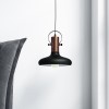 Black &amp; Copper Pendant Light - Industrial - Kingston