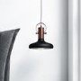 GRADE A1 - Black & Copper Pendant Light - Industrial - Kingston