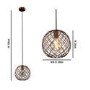 Copper Basket Pendant Light - Metal