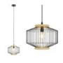 Black Metal Cage Pendant Light - Woodbury