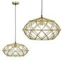 Ex Display Gold Cage Pendant Light - Chicago