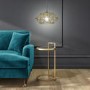 Ex Display Gold Cage Pendant Light - Chicago