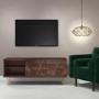 Ex Display Gold Cage Pendant Light - Chicago