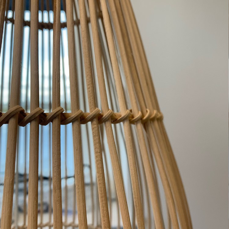 Large Rattan Pendant Light - 52 x 40m - Memphis