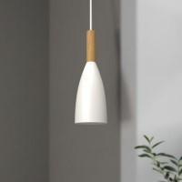 Matte White Cloche Pendant Light - Destin