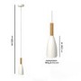 Matte White Cloche Pendant Light - Destin