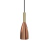 Brushed Copper Cloche Pendant Light - Destin