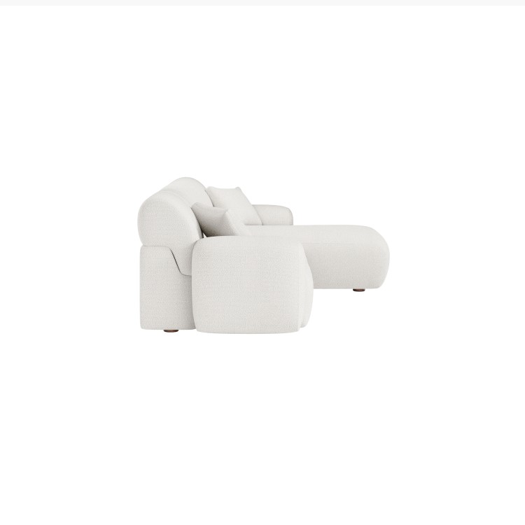 Large Cream Boucle Right Hand 4 Seater Corner Sofa – Mahalia