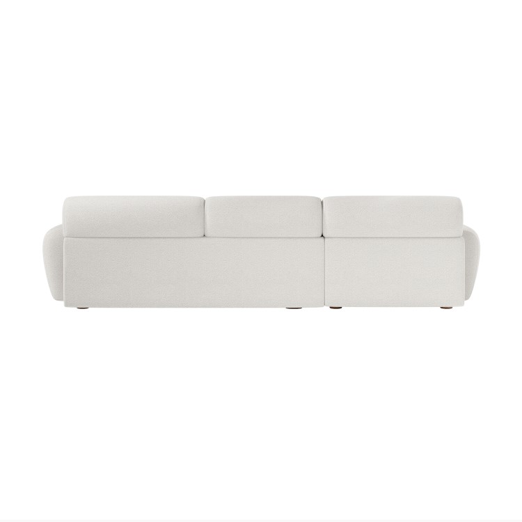 Large Cream Boucle Left Hand 4 Seater Corner Sofa – Mahalia