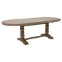 Large Solid Wood Farmhouse Extendable Dining Table - Seats 6 - 12 - Madeline