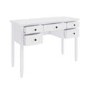 White Wooden Dressing Table with Storage Drawers - Marlowe