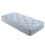 Single Guest Bed with Trundle and Mattresses in Grey - Maestro - Bedmaster