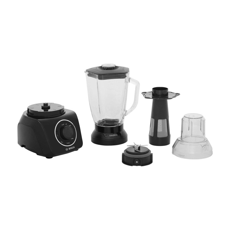 Bosch MMB43G3BGB Silentmixx Blender - Black & Stainless Steel