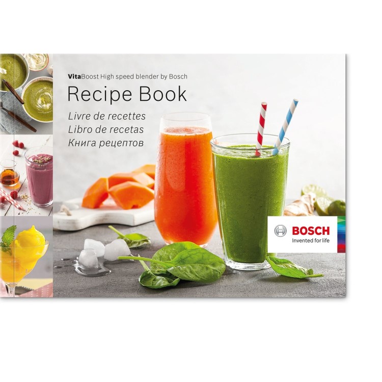 Bosch MMBH6P6BGB VitaBoost High Performance Blender - Black & Stainless Steel