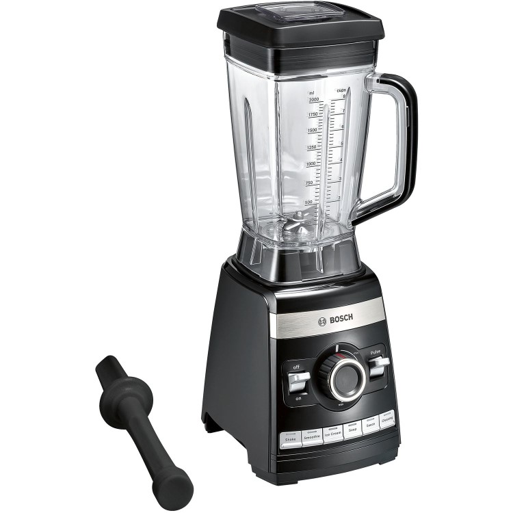 Bosch MMBH6P6BGB VitaBoost High Performance Blender - Black & Stainless Steel
