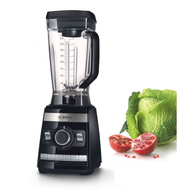 Bosch MMBH6P6BGB VitaBoost High Performance Blender - Black & Stainless Steel