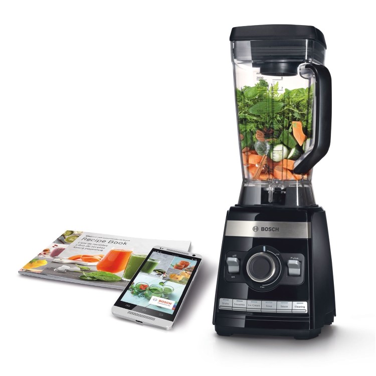 Bosch MMBH6P6BGB VitaBoost High Performance Blender - Black & Stainless Steel