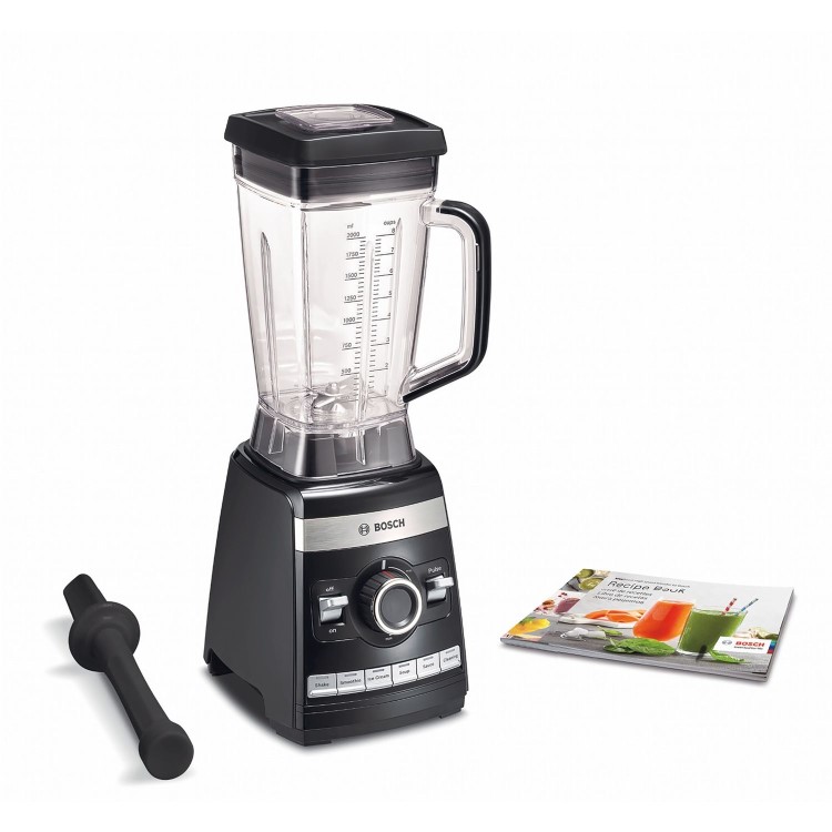 Bosch MMBH6P6BGB VitaBoost High Performance Blender - Black & Stainless Steel
