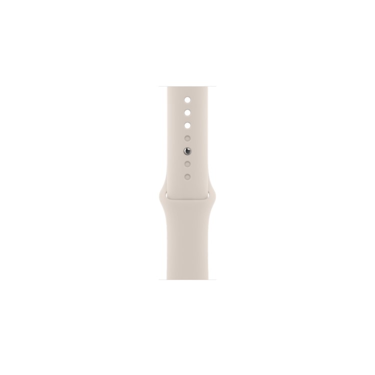Apple Watch Series 8 GPS + Cellular 45mm Starlight Aluminium Case with Starlight Sport Band - Regular
