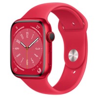 Apple Watch Series 8 GPS + Cellular 41mm PRODUCTRED Aluminium Case with PRODUCTRED Sport Band - Regular Apple Watch Series 8 GPS + Cellular 41mm PRODUCTRED Aluminium Case with PRODUCTRED Sport Band - Regular