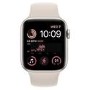 Apple Watch SE 2022 GPS 44mm Starlight Aluminium Case with Starlight Sport Band - Regular